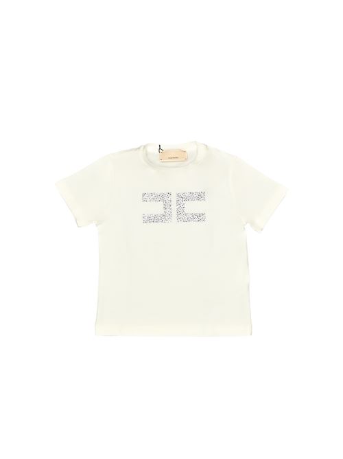 T-shirt, bambina, logata. ELISABETTA FRANCHI | EFTS226 0 JE006D255